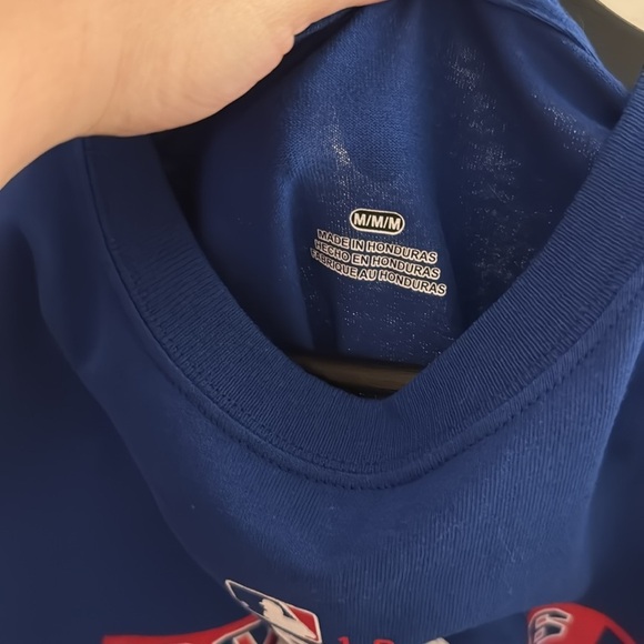 Chicago Cubs Blue World Series 2016 Champs T-Shirt NWT Champion - Picture 4 of 4